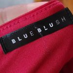 Blue Blush Halter Bow Dress Size Small S Holiday Fancy Sexy Red Open Back Fancy Photo 4