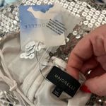 Majorelle NEW NWT Jovanna Sequin Embellished Cutout Maxi Gown In Silver Photo 10