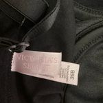 Victoria's Secret  Women's Black Adjustable Straps Onepiece Bodysuit Size 36B Photo 2