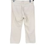 Polo Ralph Lauren Women's Mid-Rise Cropped Kelly Jean Off White Size 8 wide leg Photo 3