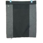 Lacoste Knit Skirt Color Black Gray Block Stretch Casual Everyday Wear Size 8 Photo 1