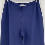 CK Bradley Jaguar Navy Blue Pull On Wide‎ Leg Flare Ponte Pants Women’s Size XL Photo 3
