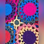 Handmade crochet Colorful Crochet Dress Red Photo 5