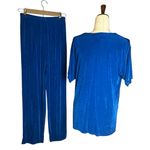 A Touch of Class Vintage USA Vibrant Blue Two Photo 6
