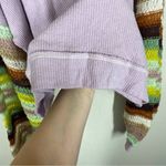 Free People Cha Cha Brushed Knit Stripe Balloon Sleeve Top Photo 7