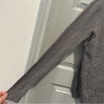 Vila Milano Grey Knit Rhinestone Heart Accent Sweater size Small Photo 5