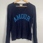 Zadig & Voltaire  Willy Chine Amour Long Sleeve Graphic long sleeve size small Photo 1