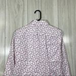 The Shirt Rochelle Behrens Button Down Blouse size S Small White Photo 4