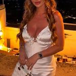 ZARA dress white midi ruffled satin lingerie inspired bodycon fitted wedding Photo 0