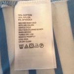 Tommy Bahama Womens Striped Quarter Zip Short Sleeve Drawstring Shirt Dress M Photo 5