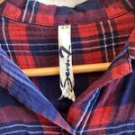 Seven7  plaid button down shirt XS Photo 6