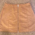 Divided H&M Tan Suede Skirt Photo 0