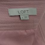 Loft Soft Bubblegum Pink Textured A-line Mini Skirt Photo 6