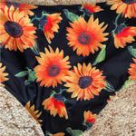 SheIn Sunflower printed high waist Bikini Bottoms From Photo 3