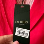 Hobbs London  DEEP CORAL blazer jacket one button silk linen size 6 C5 Photo 1