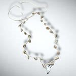 Free People  Maui Shell Necklace Bohemian Beach Neutral Natural Resort Vaca NWT Photo 5