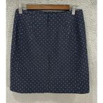 Loft  Vintage Y2K Polka‎ Dot 4P Navy Mod Preppy Academia Indie Sleaze Retro Photo 1