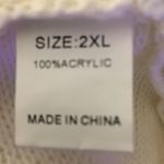 Boutique Gorgeous Lace sleeve, front and back V Dip crossover sweater Photo 2