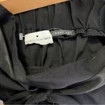 West Kei Cropped Wide Leg High Rise Tie Waist Pants Black S Photo 11