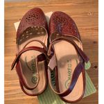 Naot Women's Arataki Cinnamon Leather NIB size 42 Red Photo 4