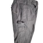 Carhartt Original Fit Straight Leg Carpenter Pants Womens 12 Short Gray 102080 Photo 7