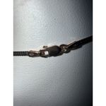 20"‎ Rose Gold Plated 925 Sterling Silver Herringbone Chain Flat Necklace Pink Photo 5