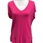 Tommy Bahama  Women's Size Small Pink Knit Tunic Top Cotton Beach Vacation V-neck Photo 0