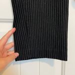 Briggs New York EUC | BRIGGS women’s black white vertical striped pull on dress pants — large Photo 3