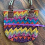 The Sak  Crochet Hobo Shoulder Bag Photo 9
