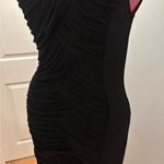 Arden B  Black bodycon Textured Midi Dress M Photo 6