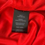 Torrid  Red Floral Flutter Sleeve Lace Up Neck Dress Size 3X Plus EUC Photo 8