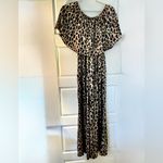 Show Me Your Mumu  Rowe Cheetah Adjustable Ruffle Cropped Jumpsuit. NWOT ~XS💛 Photo 4