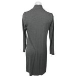 Beyond Yoga Gray Black Open Front Long Sleeve Longline Cardigan Sweater Top XS Photo 1