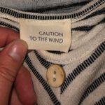 Caution to the Wind Striped Long Romper Photo 3