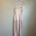 VTG USA ILGWU UNION Long Nightgown Dress PINK COQUETTE Feminine Victorian No SZ Size undefined Photo 4
