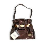 Beijo NWT Copper Brown Patent Leather Bag Photo 0