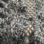 Eddie Bauer  Blue Marled Knit Open Front Cardigan Sweater Size 2XL 3/4 Sleeve Photo 6