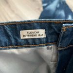 J.Crew Slouchy Boyfriend Jean in Outlaw Bleach Splatter Wash | Dark Blue | 26 Photo 7