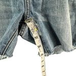 Vintage Armani Jeans Cutoff Denim Shorts Womens 26 Blue Low Rise Grunge Classic Size 6 Photo 8