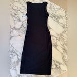 Treasure & Bond NWOT Sleeveless black side ruched dress XXS Photo 6