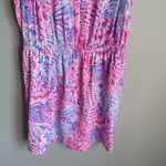 Lilly Pulitzer NEW Zana Skort Romper - Raz Berry Sea You Soon Large Photo 3