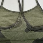 Aerie New Offline Hugger Longline Racerback Sports Bra Green Camo Size Small Photo 9