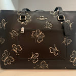 coach Station Tote Bag With Butterfly Print cck87 Photo 0