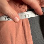 The North Face  Long Sleeve T Shirt Womens XS Peach Crewneck Logo Sleeve Graphic Photo 10