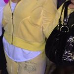 Juicy Couture Yellow Velour Tracksuit Photo 0