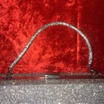 Bebe  Silver Clutch Bag Photo 7