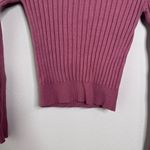 ZARA  Knot Ribbed Fitted Long Sleeve Photo 4