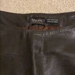 Tahari Super cute  leather top Photo 1