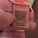 XCVI  Button Up Quarter Sleeve Star Blouse Linen Women's X Small Pink Photo 3