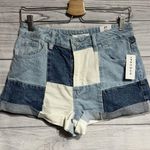 PacSun Womens' Patch Work Jean Mom Shorts | Size 27 Photo 0